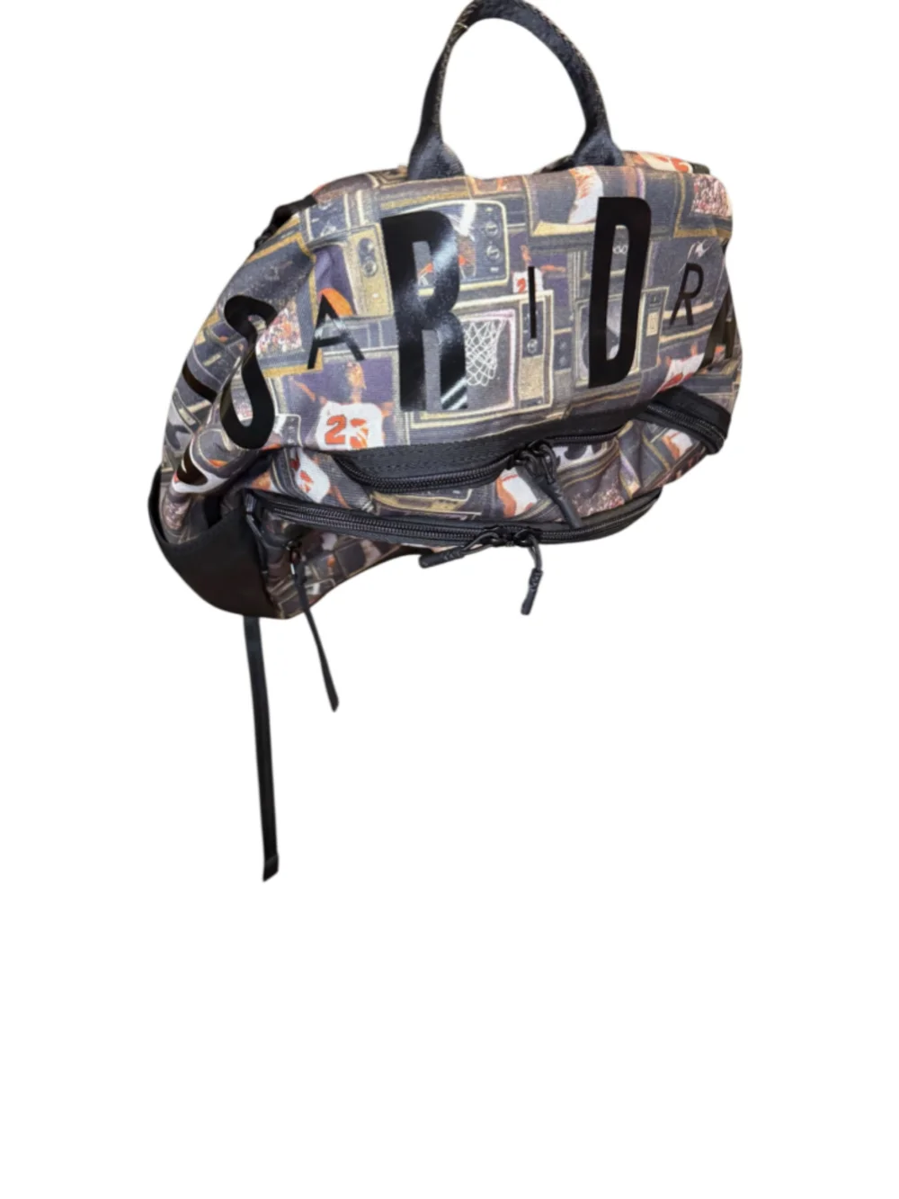 Men's Jordan Backpack One Size Black Multi-color